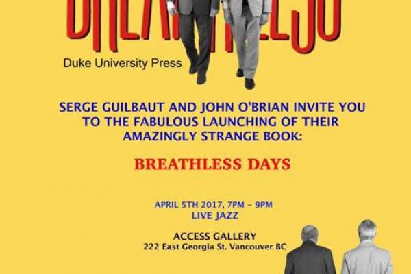 Breathless Days Book Poster 2017
