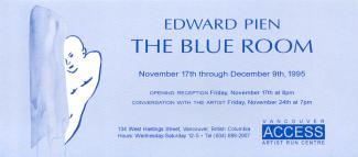 Flyer The Blue Room