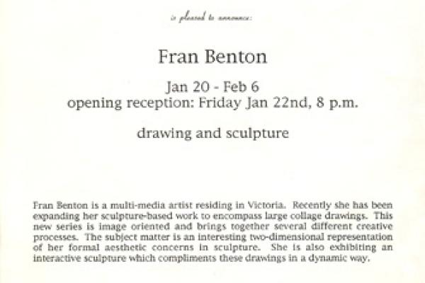 Press Release Drawing and Sculpture