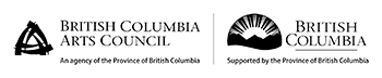 logo for BC Arts Council and Province of British Columbia