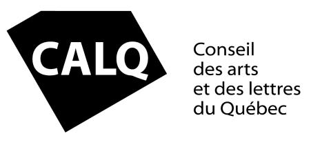 logo for the Conseil des arts et des lettres du Québec